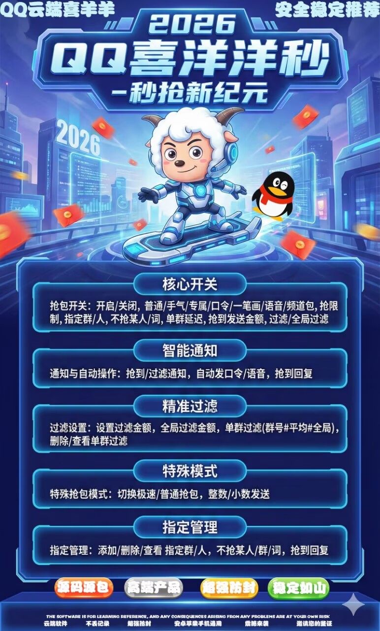 QQ 喜羊羊秒激活码 全场景抢包过滤自定义玩法神器-_微卡网激活码商城 QQ 喜羊羊秒激活码 全场景抢包过滤自定义玩法神器-_微卡网激活码商城