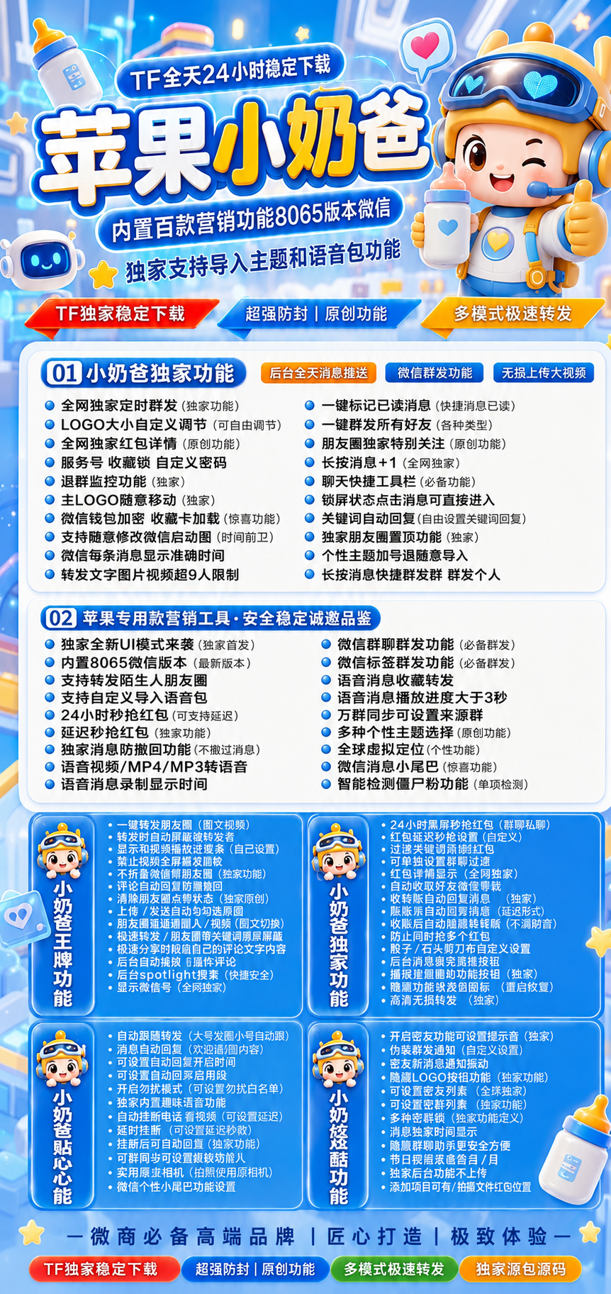 苹果小奶爸 TF 多开激活码 退群监测密友伪装定时群发私域方案-_微卡网激活码商城 苹果小奶爸 TF 多开激活码 退群监测密友伪装定时群发私域方案-_微卡网激活码商城